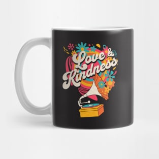 Love and Kindness - Retro Music Mug